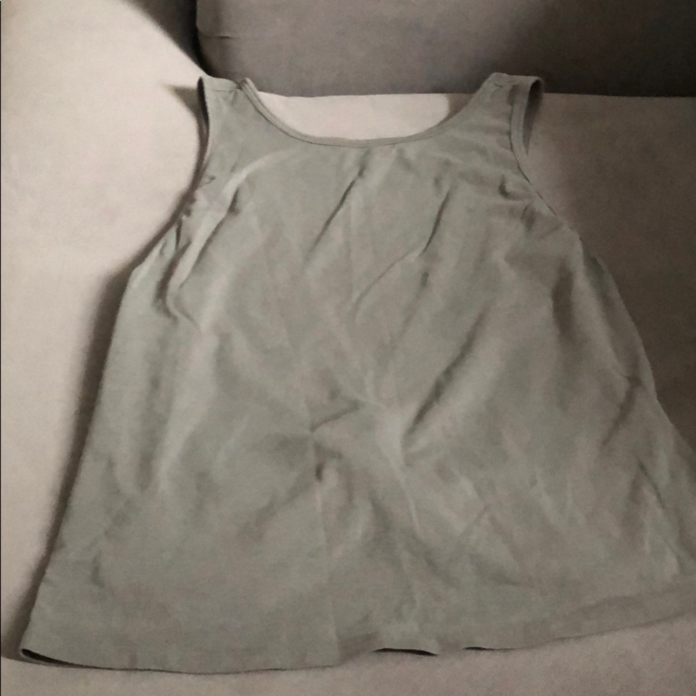 Lulu Lemon low back twist tank size 4